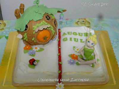 Tinker bell Cake - Cake by Sc Sugar Art L'ingegnere nello Zucchero