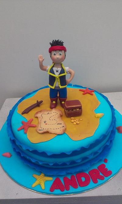 Jake the pirate... - Cake by Your Cake - Bolos decorados by Marta Matos