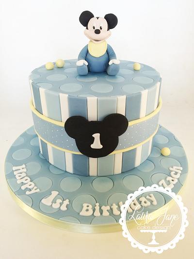 Mickey Mouse Cake - Cake by Laura Davis