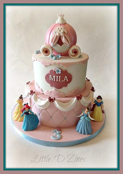 Princess Carriage  - Cake by LittleDzines
