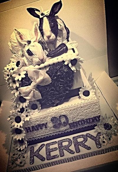 Kerry's Birthday Cake - Cake by KAKES-klc