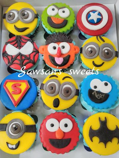 Cupcakes - Cake by Sawsan's sweets
