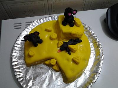 Funny mouse - Cake by claudia borges