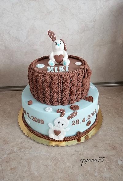 Christening cake - Cake by Marianna Jozefikova