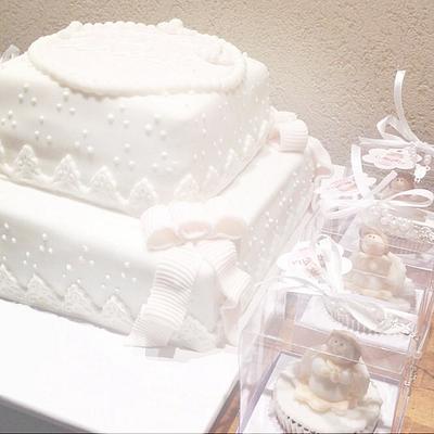 Batismo Cake - Cake by Cláudia Oliveira