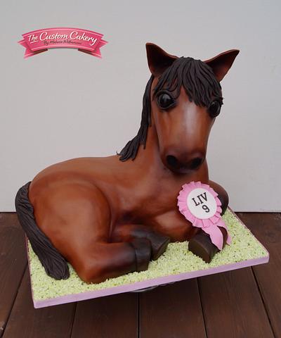 Liv's Pony - Cake by The Custom Cakery