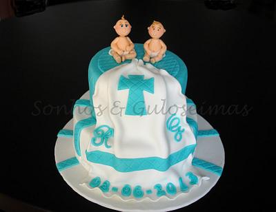 Baptism Cake  - Cake by Sonhos & Guloseimas - Cake Design