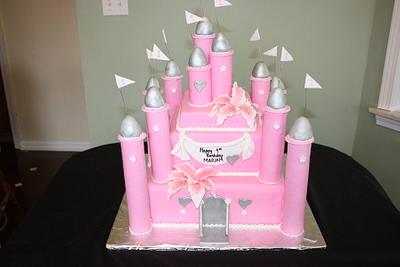 princess castle - Cake by Rostaty