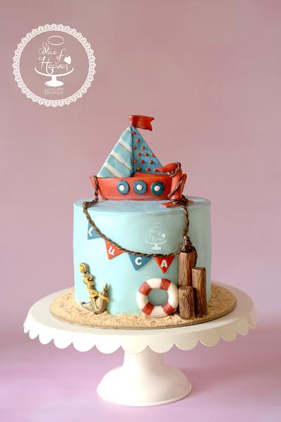 Nautical  - Cake by Slice of Heaven By Geethu