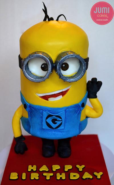 3D Standing Minion cake  - Cake by jumicakes