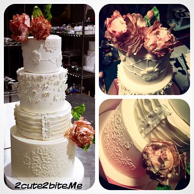 engagement/wedding cake - Cake by 2cute2biteMe(Ozge Bozkurt)