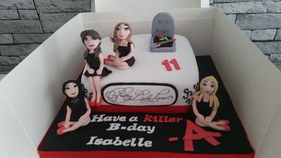 Pretty Little Liars - Cake by cakefiction