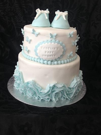 Baby shower blue - Cake by Made To Order (MTO)
