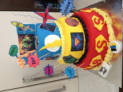 Super Hero Cake - Cake by Kamini