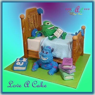 MU-themed Birthday Cake - Cake by genzLoveACake
