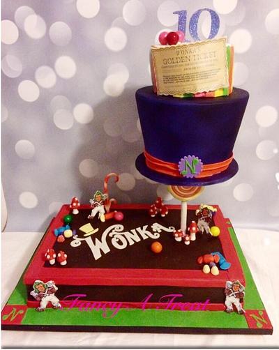 Willy Wonka - Cake by Fancy A Treat