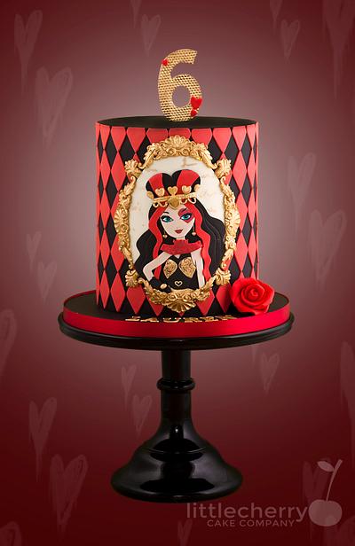 Ever After High - Lizzie Hearts Cake - Cake by Little Cherry