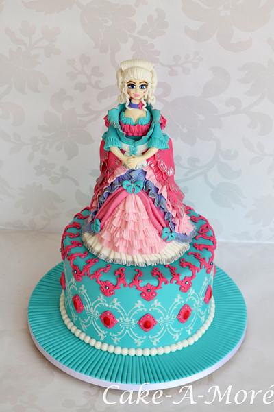 Vintage Doll Cake - Cake by Cake-A-Moré