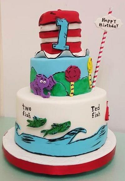 Dr Seuss Cake  - Cake by Wendy Lynne Begy