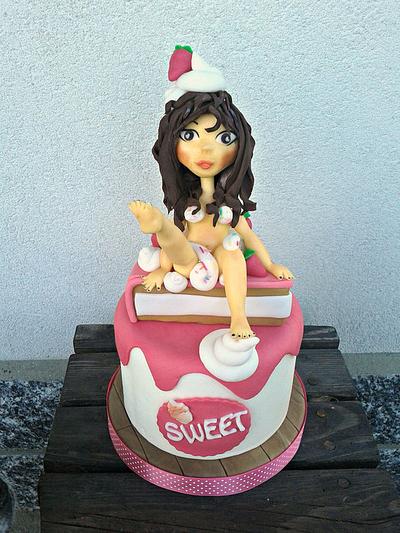 Lady Cake - Cake by Stefania