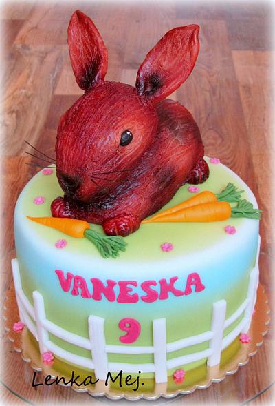 With rabbit - Cake by Lenka