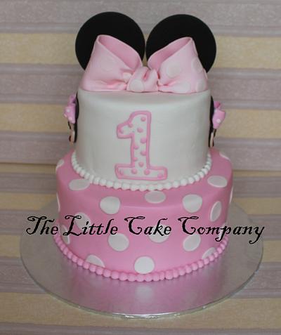 Minnie Mouse 1st birthday! - Cake by The Little Cake Company