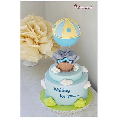 Baby shower cake - Cake by Naike Lanza