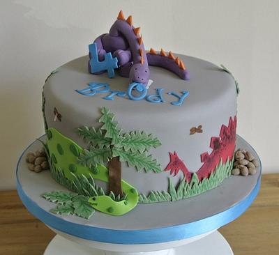 Dinosaur Cake - Cake by Gill Earle