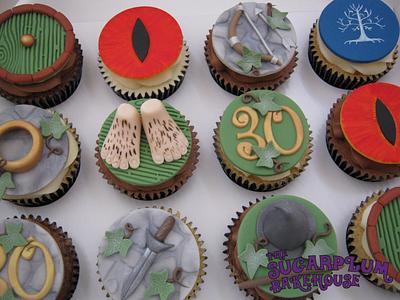 Lord Of The Rings Cupcakes - Cake by Sam Harrison