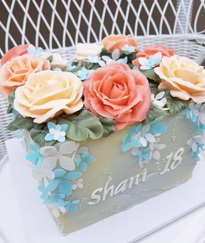 Sweet 18 - Cake by AlphacakesbyLoan 