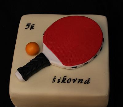 Ping pong - Cake by Anka