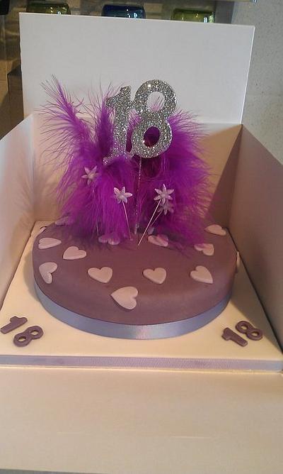 18th birthday cake - Cake by Kerry