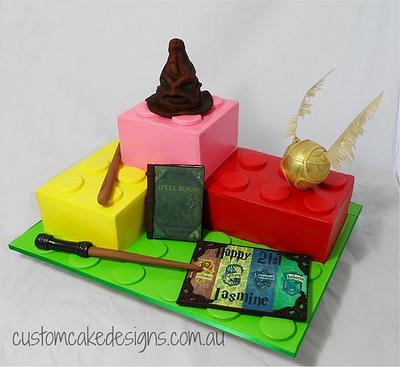 Lego Harry Potter - Cake by Custom Cake Designs