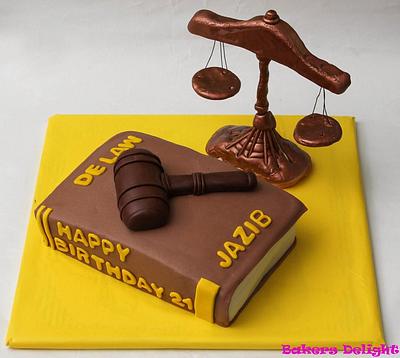 Lawyer themed cake - Cake by Urooj Hassan