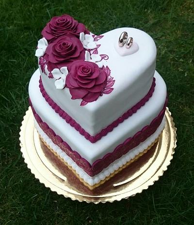 Wedding cake - Cake by AndyCake