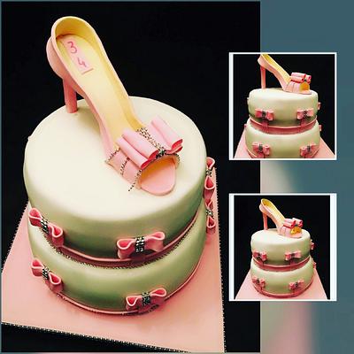 Shoe & Diamonds... - Cake by Dolce Follia-cake design (Suzy)