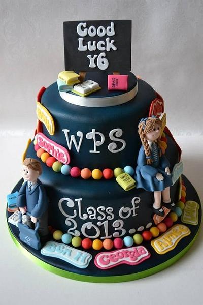 School leavers cake - Cake by AMAE - The Cake Boutique