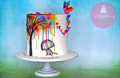Ben's Color Tree - Cake by Shawna McGreevy