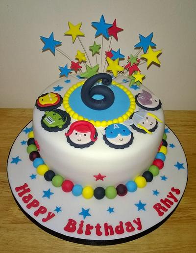 Avengers Birthday Cake - Cake by T cAkEs
