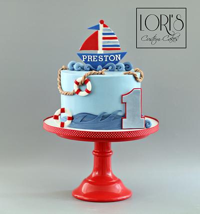 Ahoy Preston!  - Cake by Lori Mahoney (Lori's Custom Cakes) 