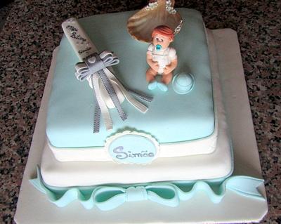 Baptism - Cake by Gulodoces