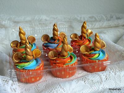 Rainbow Unicorn Cupcakes - Cake by Sweet Dreams by Heba 