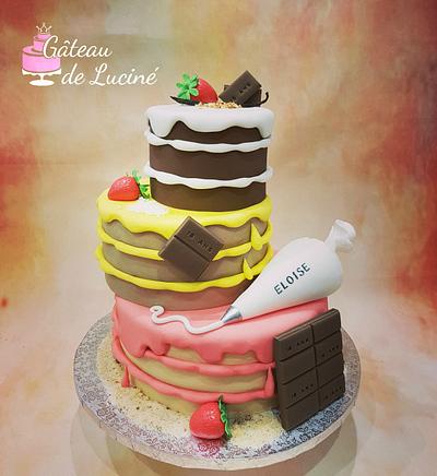 Fondant sweet cake ! - Cake by Gâteau de Luciné
