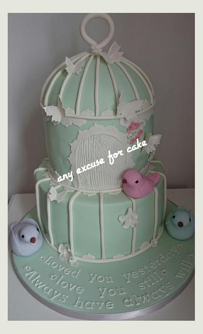 birdcage cake  - Cake by Any Excuse for Cake