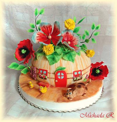 Forest house cake - Cake by Mischell