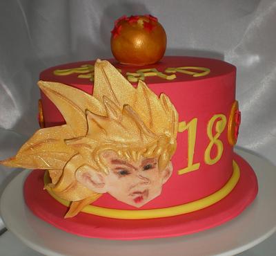 Dragon Ball  - Cake by Sugarart Cakes