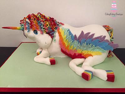 Unicorn Cake - Cake by CakeyBakey Boutique