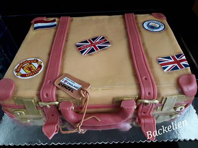 Koffer taart  - Cake by Backelien