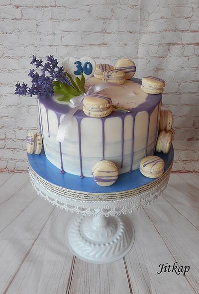 Lavenders cake - Cake by Jitkap