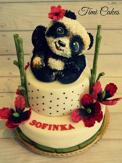 panda baby - Cake by timi cakes